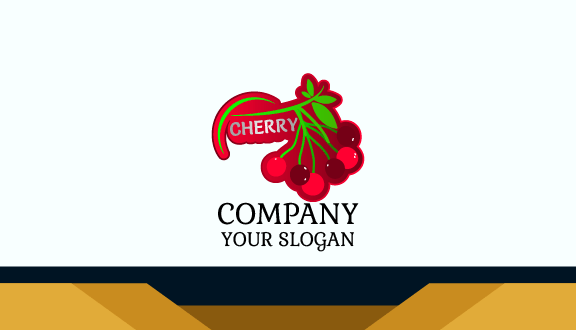 Delicious Cherry Bunch Business Card