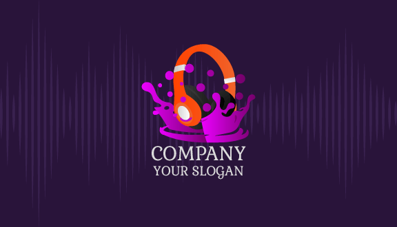 DJ Beat Splash Business Card