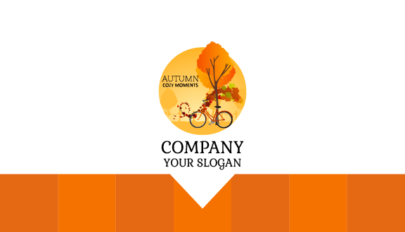 Dreamy Autumn Business Card