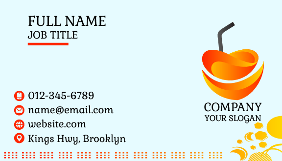 Dynamic Juice Business Card