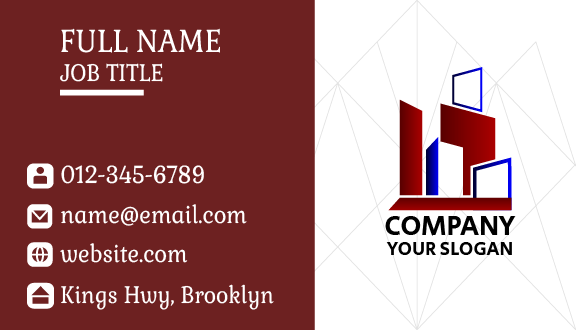 Elegant Architect Business Card