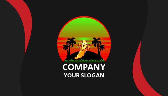 Entertaining Banana Business Card