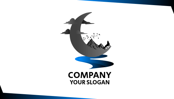 Exciting Adventure Moon Business Card