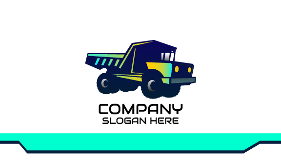 Fast Disposal Truck Business Card