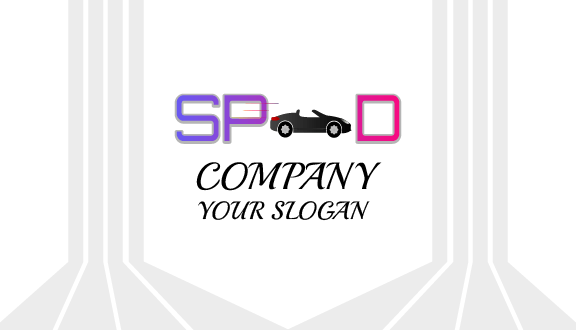 Fast Functioning Car Business Card