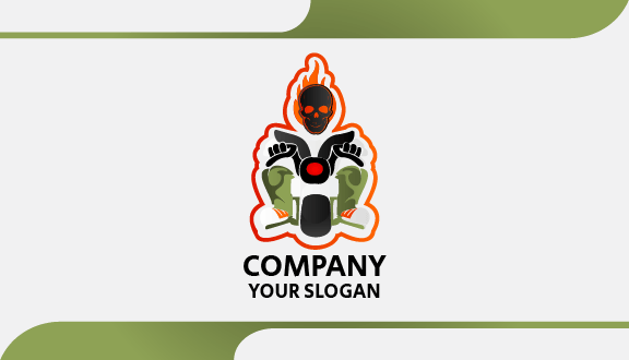 Flamy Bike Business Card