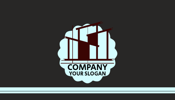 Flowery Architect Business Card