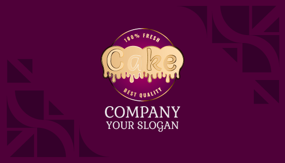 Fresh Yummy Cake Business Card