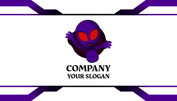 Frightening Alienware Business Card