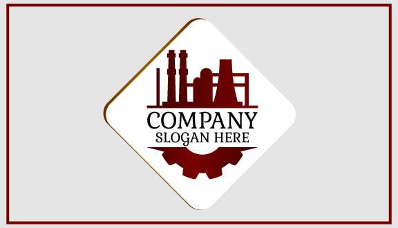 Gear Cog Industrial Business Card