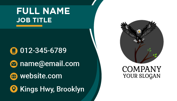 Giant Wings Bird Business Card