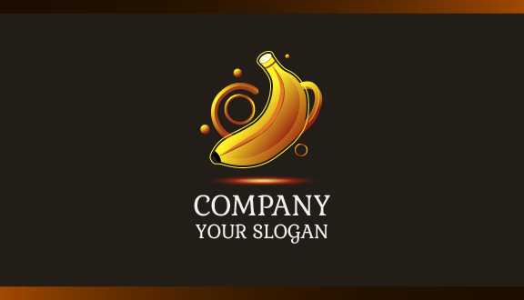 Gleaming Banana Business Card