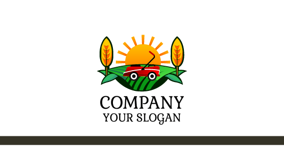 Glowy Sun Agriculture Business Card