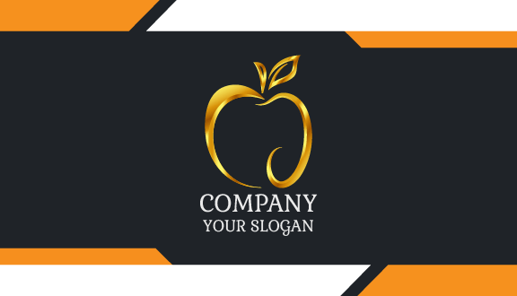 Golden Apple Coat Business Card