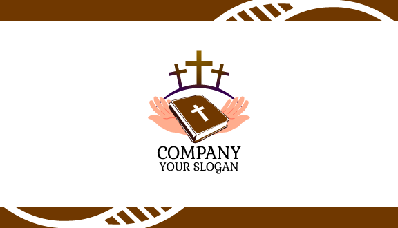 Golden Cover Church Business Card
