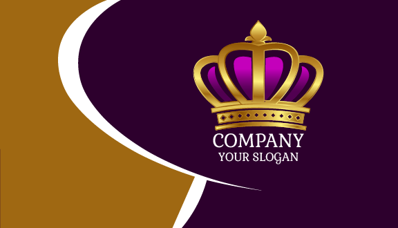 Golden Detailing Crown Business Card