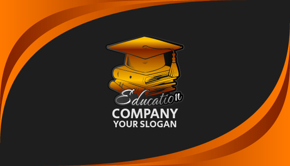 Golden Library Education Business Card