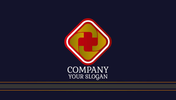 Golden Pharmacy Business Card