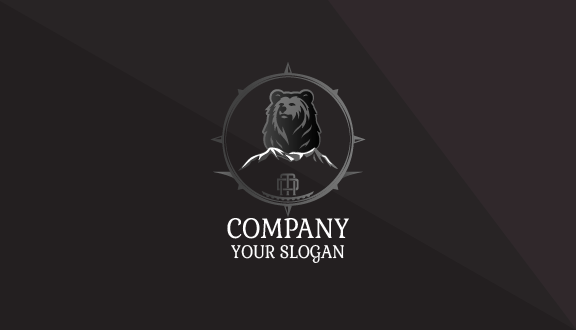 Graceful Black Bear Business Card