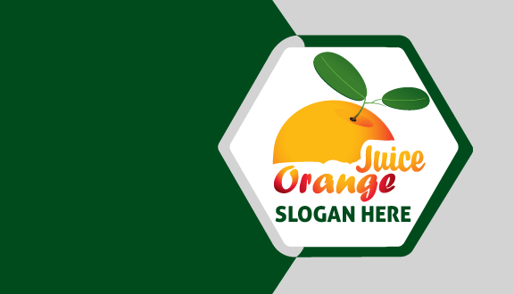 Gradient Orange Business Card