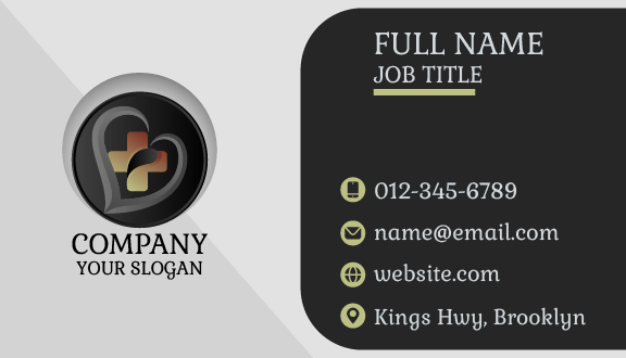 Gray Shade Pharmacy Business Card