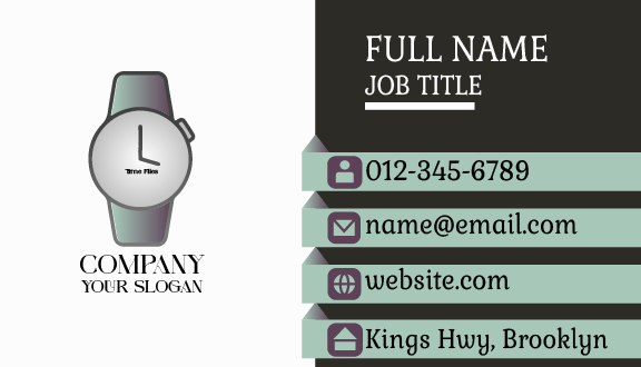 Gray Watch Business Card