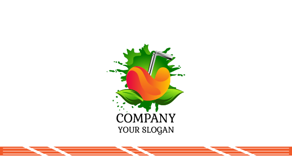 Green Leaves Juice Business Card