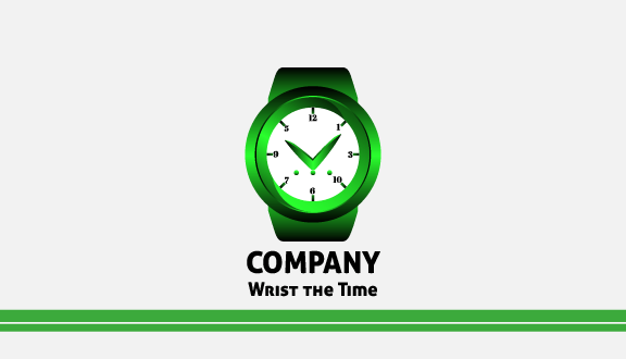 Green Watch Business Card