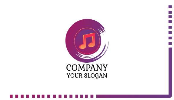 Harmonious Tune DJ Business Card