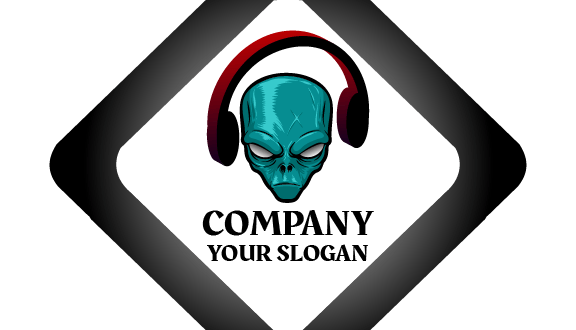 Headphones Alienware Business Card