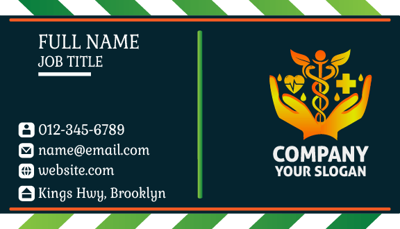 Healthcare Pharmacy Business Card