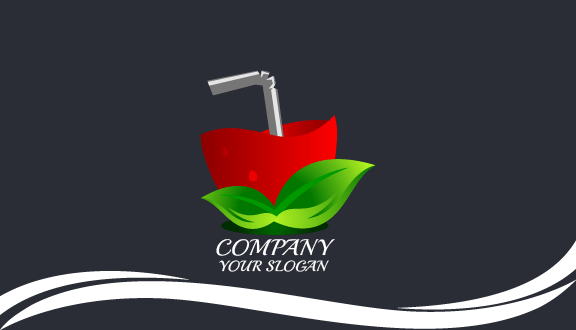 Healthy Green Juice Business Card