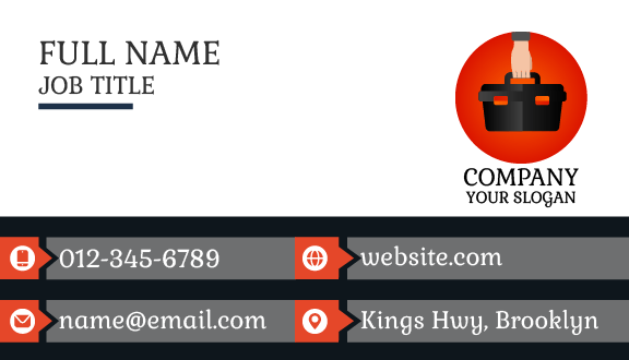Heavy Box Plumber Business Card