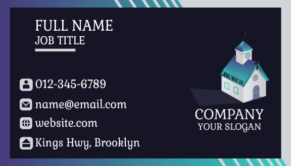 Holy Divine Church Business Card