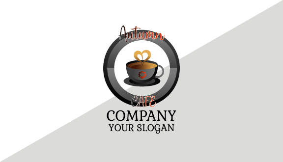Hot Chocolate Autumn Business Card