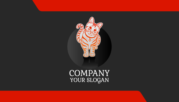 Innocent Cat Business Card
