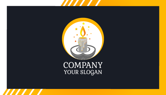 Little Stars Candle Business Card