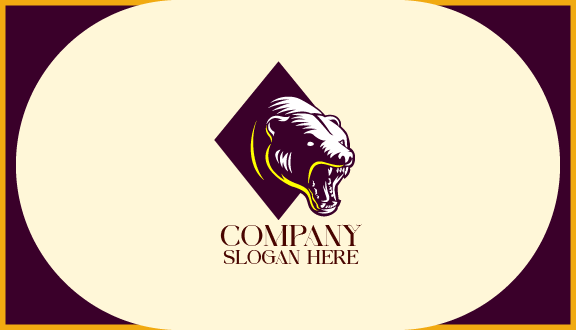 Loudly Roaring Bear Business Card