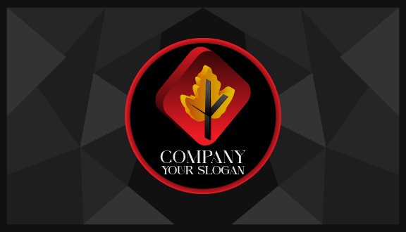 Maple Leaf Autumn Business Card