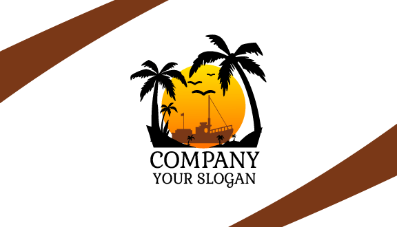 Massive Ship Summer Business Card