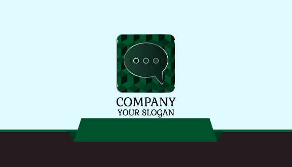 Message Dot Communication Business Card