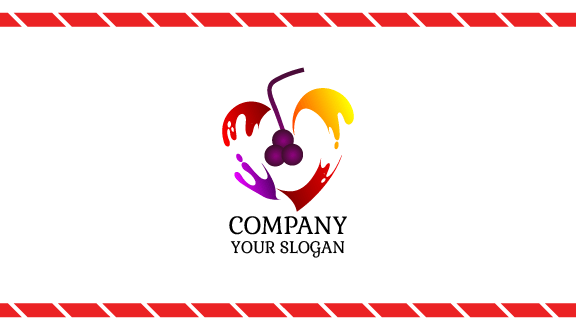 Mixed Fruit Juice Business Card
