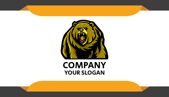 Monstrous Bear Business Card