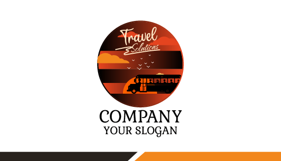 Mountain Vacation Bus Business Card