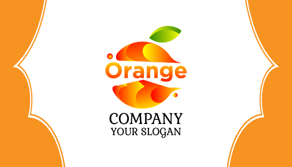Nutritious Pulp Orange Business Card