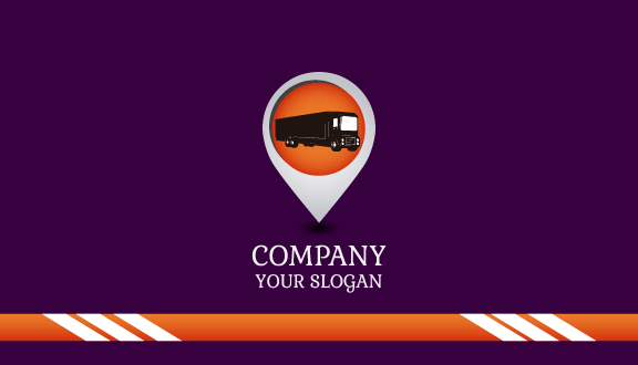 Online Truck Booking Business Card