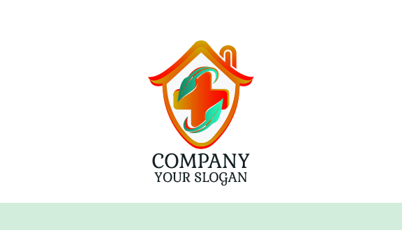 Orange Plus Pharmacy Business Card