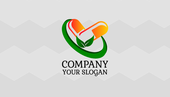 Orange Tablet Pharmacy Business Card