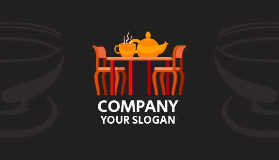 Perfect Ambiance Cafe Business Card