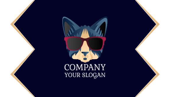 Pet Glasses Business Card